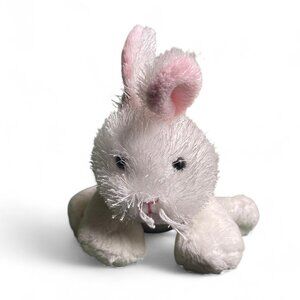 Ganz Webkinz White Rabbit Plush Stuffed Animal Toy 9'' Plushie Easter, No code